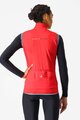 CASTELLI prsluk - PERFETTO ROS 2 W - crvena