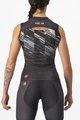 CASTELLI dres bez rukava - INSIDER W - crna