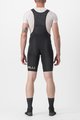 CASTELLI kratke hlače s tregerima - PREMIO BLACK LTD EDITION - crna/zlatna