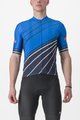 CASTELLI dres kratkih rukava - SPEED STRADA - plava