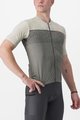 CASTELLI dres kratkih rukava - UNLIMITED ENTRATA - siva/bjelokosna