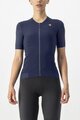CASTELLI dres kratkih rukava - PREMIO W - plava