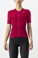 CASTELLI dres kratkih rukava - PREMIO W - crvena