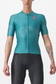 CASTELLI dres kratkih rukava - AERO PRO W - zelena