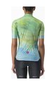 CASTELLI dres kratkih rukava - MARMO - svjetloplava/svjetlozelena