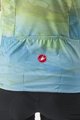 CASTELLI dres kratkih rukava - MARMO - svjetloplava/svjetlozelena