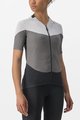 CASTELLI dres kratkih rukava - GRADIENT COLOR BLOCK - siva