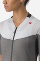 CASTELLI dres kratkih rukava - GRADIENT COLOR BLOCK - siva