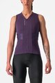 CASTELLI dres bez rukava - ANIMA 4 - ljubičasta
