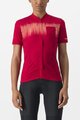 CASTELLI dres kratkih rukava - UNLIMITED SENTIERO 2 - crvena
