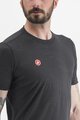 CASTELLI majica kratkih rukava - MERINO - crna