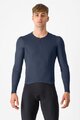 CASTELLI dres dugih rukava zimski - FLY LS - plava