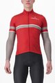 CASTELLI dres dugih rukava zimski - RETTA - crvena
