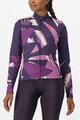 CASTELLI dres dugih rukava zimski - TROPICALE - ljubičasta