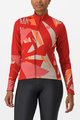 CASTELLI dres dugih rukava zimski - TROPICALE - crvena