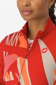 CASTELLI dres dugih rukava zimski - TROPICALE - crvena