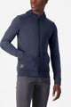 CASTELLI dukserica - MILANO 2 FULL ZIP FLEECE - plava