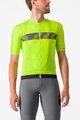 CASTELLI dres kratkih rukava - UNLIMITED ENDURANCE - žuta