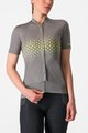 CASTELLI dres kratkih rukava - UNLIMITED SENTIERO 3 - siva