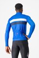 CASTELLI dres dugih rukava zimski - LINEARE - plava