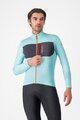 CASTELLI dres dugih rukava zimski - UNLIMITED TRAIL 2 - svjetloplava