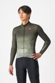 CASTELLI dres dugih rukava zimski - UNLIMITED THERMAL - zelena