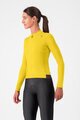 CASTELLI dres dugih rukava zimski - ESPRESSO THERMAL W - žuta