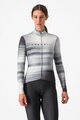CASTELLI dres dugih rukava zimski - PHASE - bijela/crna