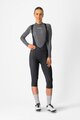 CASTELLI hlače 3/4 s tregerima - ENTRATA W - crna