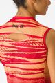 CASTELLI dres bez rukava - INSIDER 2 W - crvena