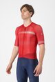 CASTELLI dres kratkih rukava - CLIMBER´S A/C - crvena