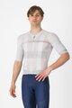 CASTELLI dres kratkih rukava - CLIMBER´S A/C - srebrna/siva