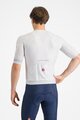 CASTELLI dres kratkih rukava - CLIMBER´S A/C - srebrna/siva
