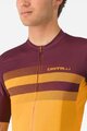 CASTELLI dres kratkih rukava - SIMBOLO - žuta/bodro