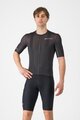 CASTELLI kratke hlače s tregerima - UNLIMITED ENDURANCE - crna