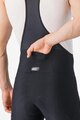 CASTELLI kratke hlače s tregerima - UNLIMITED ENDURANCE - crna