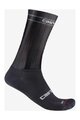 CASTELLI čarape klasične - FAST FEET 3 18 - crna