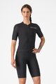 CASTELLI kratke hlače s tregerima - PREMIO EVO W DT - crna