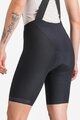 CASTELLI kratke hlače s tregerima - PREMIO EVO W DT - crna