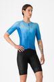 CASTELLI kratke hlače s tregerima - A/C W - crna
