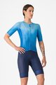 CASTELLI kratke hlače s tregerima - A/C W - plava
