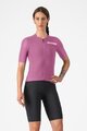 CASTELLI dres kratkih rukava - PREMIO EVO W - ljubičasta