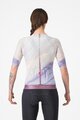 CASTELLI dres kratkih rukava - AERO PRO 8S - ljubičasta