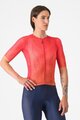CASTELLI dres kratkih rukava - A/C W - crvena