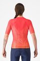 CASTELLI dres kratkih rukava - A/C W - crvena