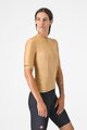 CASTELLI dres kratkih rukava - UNLIMITED W - smeđa