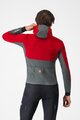 CASTELLI jakna otporna na vjetar - FLY UNLTD - crvena/siva