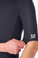 CASTELLI jakna otporna na vjetar - DO.DI.CI. SHORT SLEEVE - crna