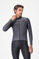 CASTELLI dres dugih rukava zimski - APICE - siva