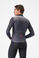 CASTELLI dres dugih rukava zimski - APICE - siva
